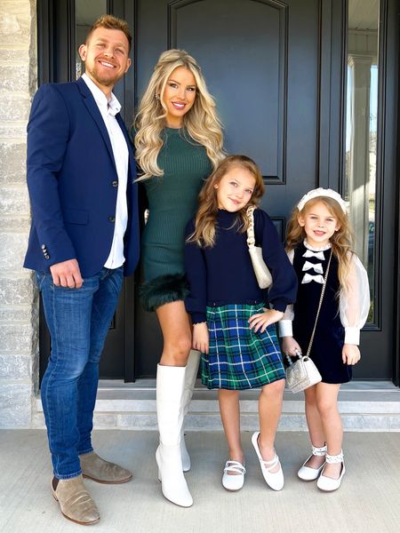 Family holiday outfits. Family Christmas outfits. Show me your mumu. Fur dress. White boots. Janie and Jack 

#LTKfamily #LTKkids #LTKHoliday