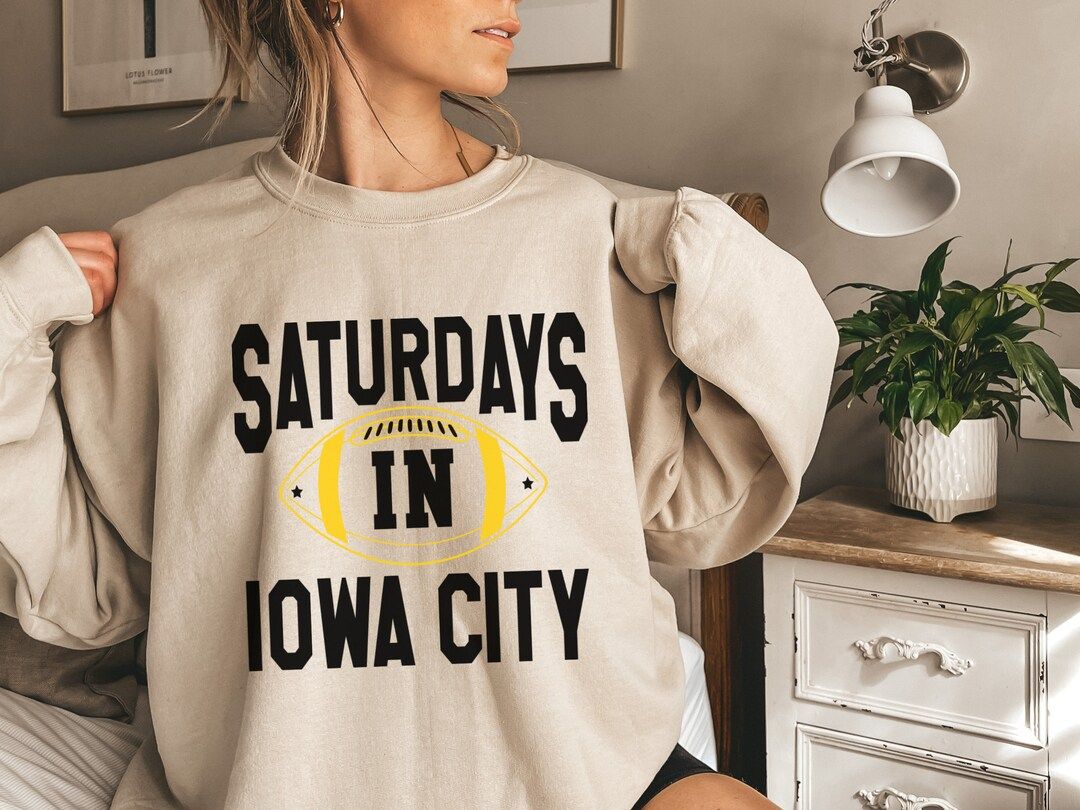 Iowa Shirt Game Day Sweatshirt State of Iowa Shirt Cute - Etsy | Etsy (US)