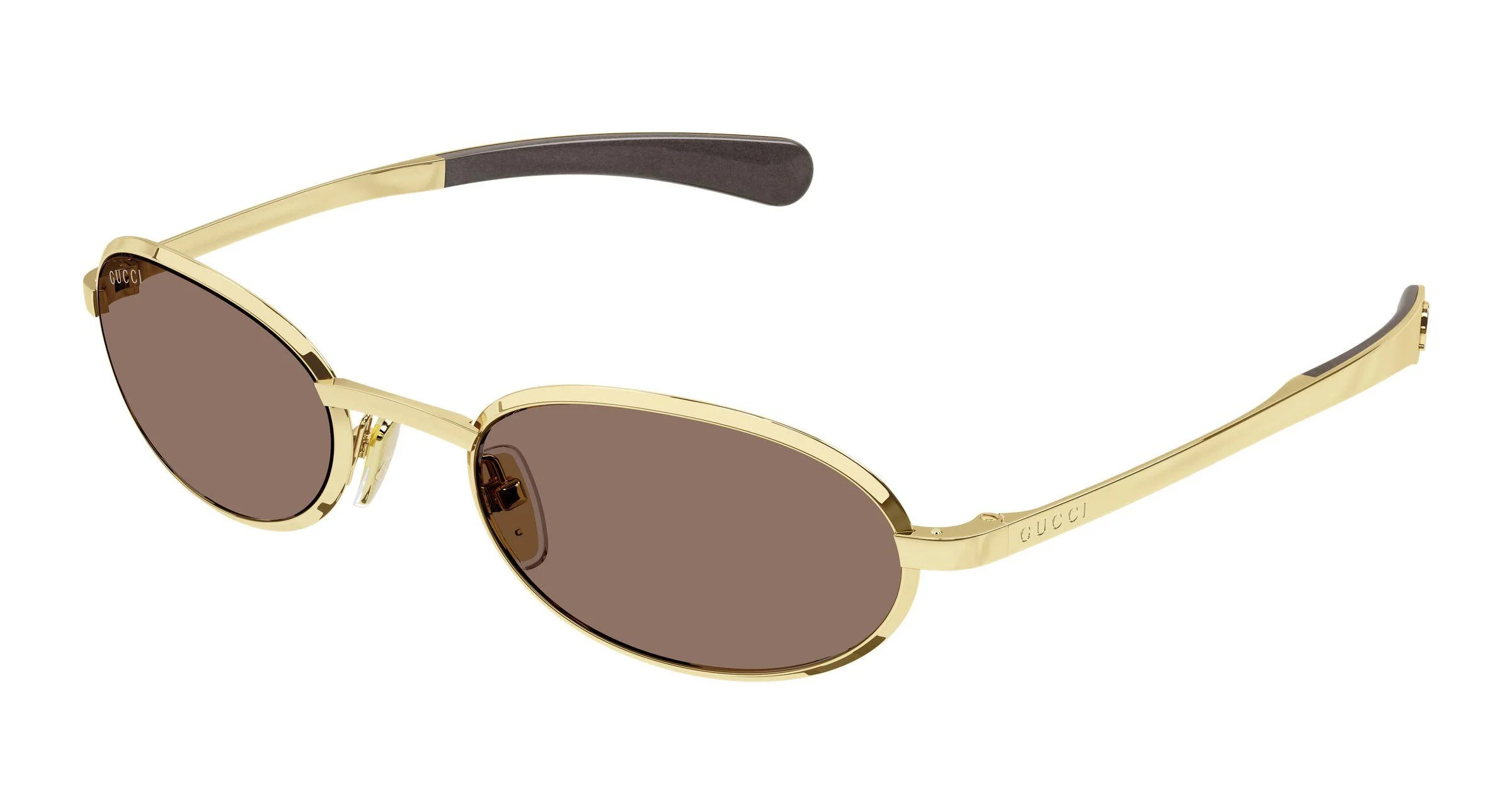 Gucci GG1942S Sunglasses 003 - Gold - Brown Men | Designer Optics