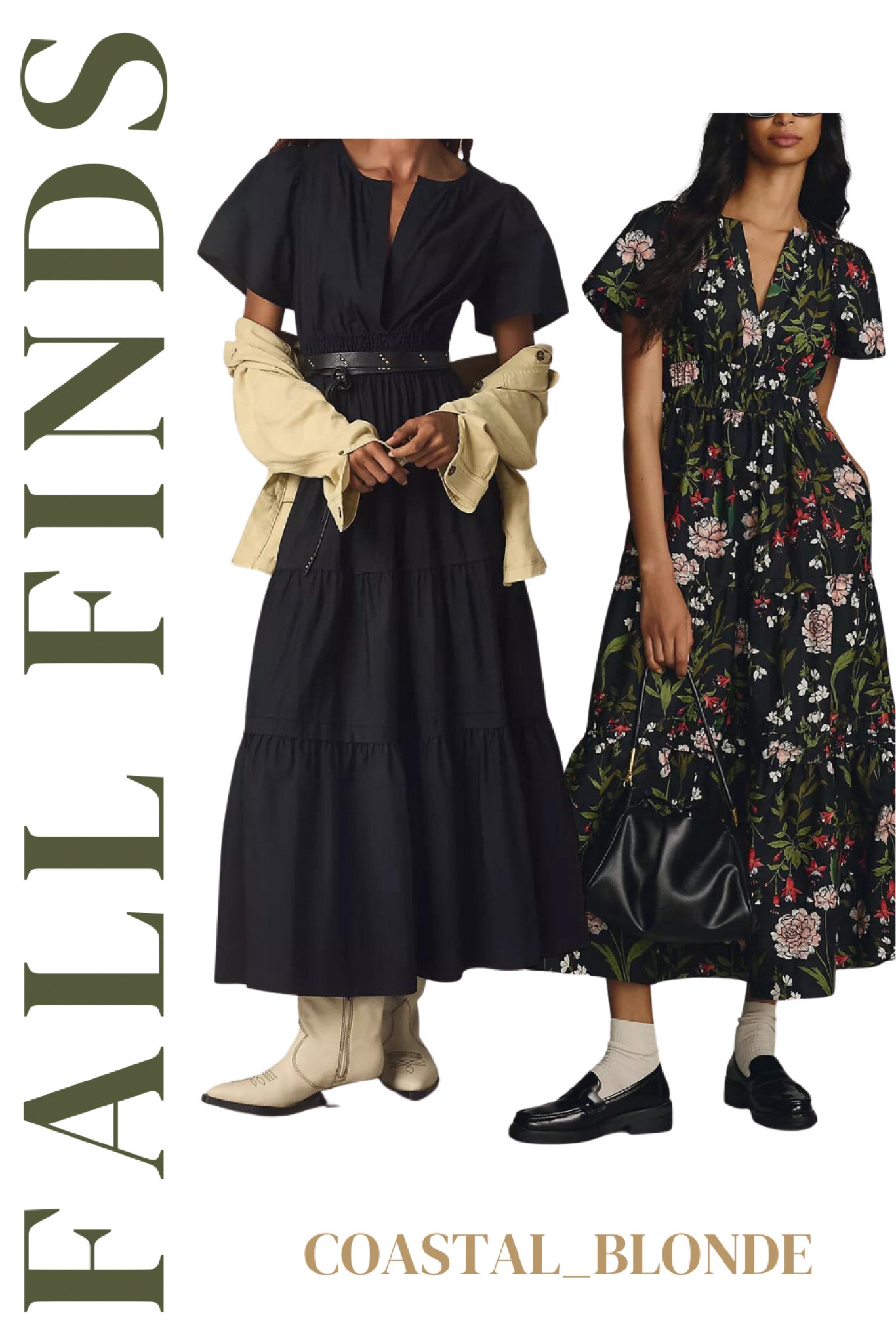 Anthropologie fall dress maxi floral bestselling dress in petite and regular. Floral and black 

#LTKSeasonal #LTKsalealert #LTKworkwear
