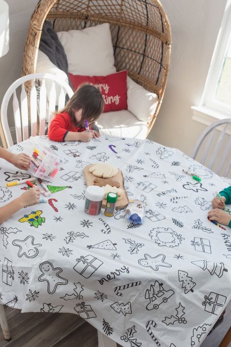 $3 #momhack!  Lessen the holiday stress and pick up one of these coloring table cloths.  

#LTKHoliday #LTKhome #LTKGiftGuide