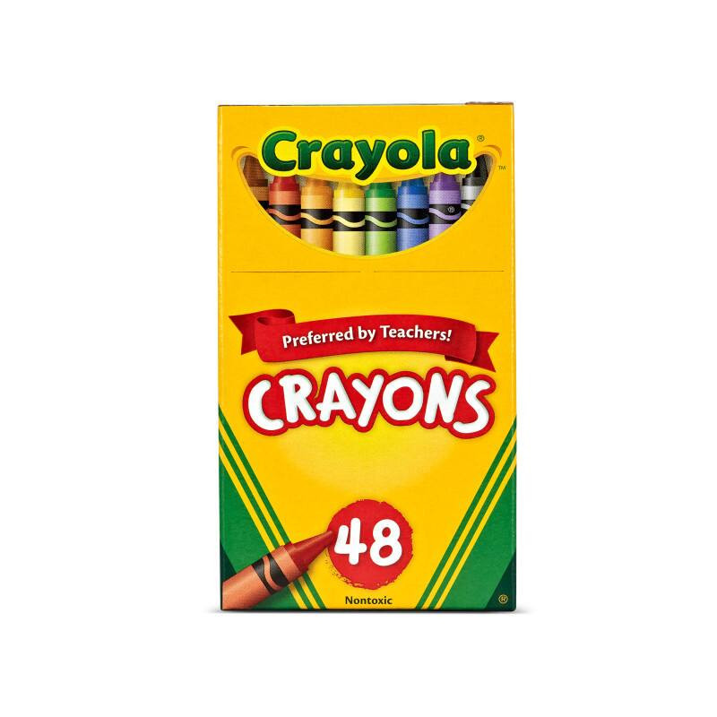 Crayola - Crayons, Regular Size, 48 Count | Best Buy U.S.