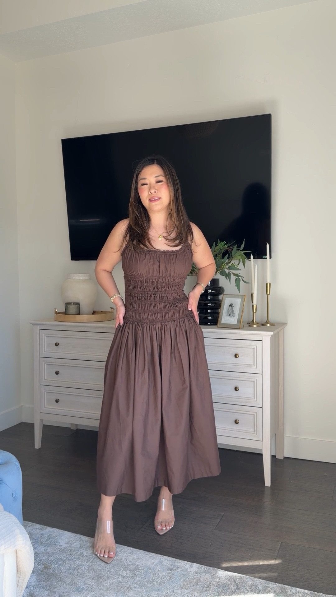 Abercrombie Bra-Free Drop Waist Dress: Small Petite