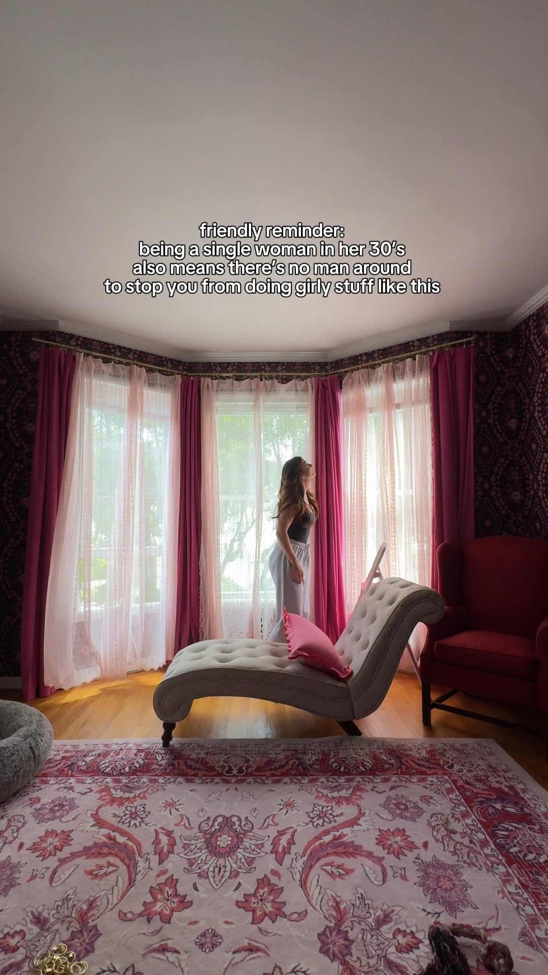 Curtains! Linking everything I’ve bought — exact is what’s hanging here and similar are pieces I also bought that I might swap out in the future  