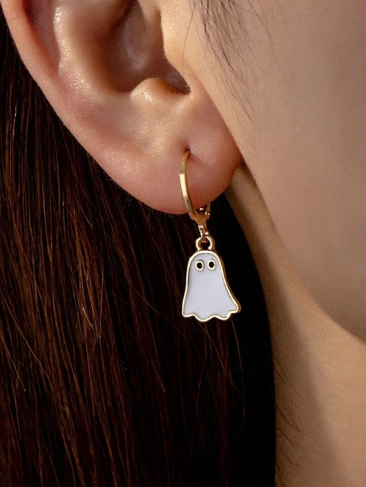 1 Pair Fashion, Minimalist, Cute Style Halloween Earrings For Women | SHEIN