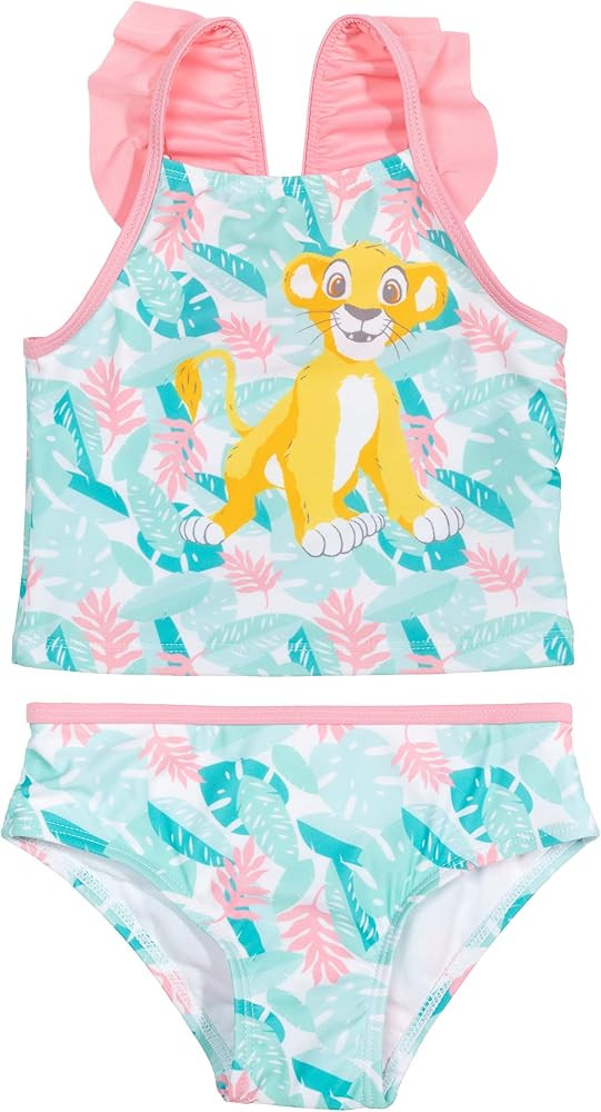 Disney Lion King Simba 2 Piece Tankini Swimsuit Set | Amazon (US)