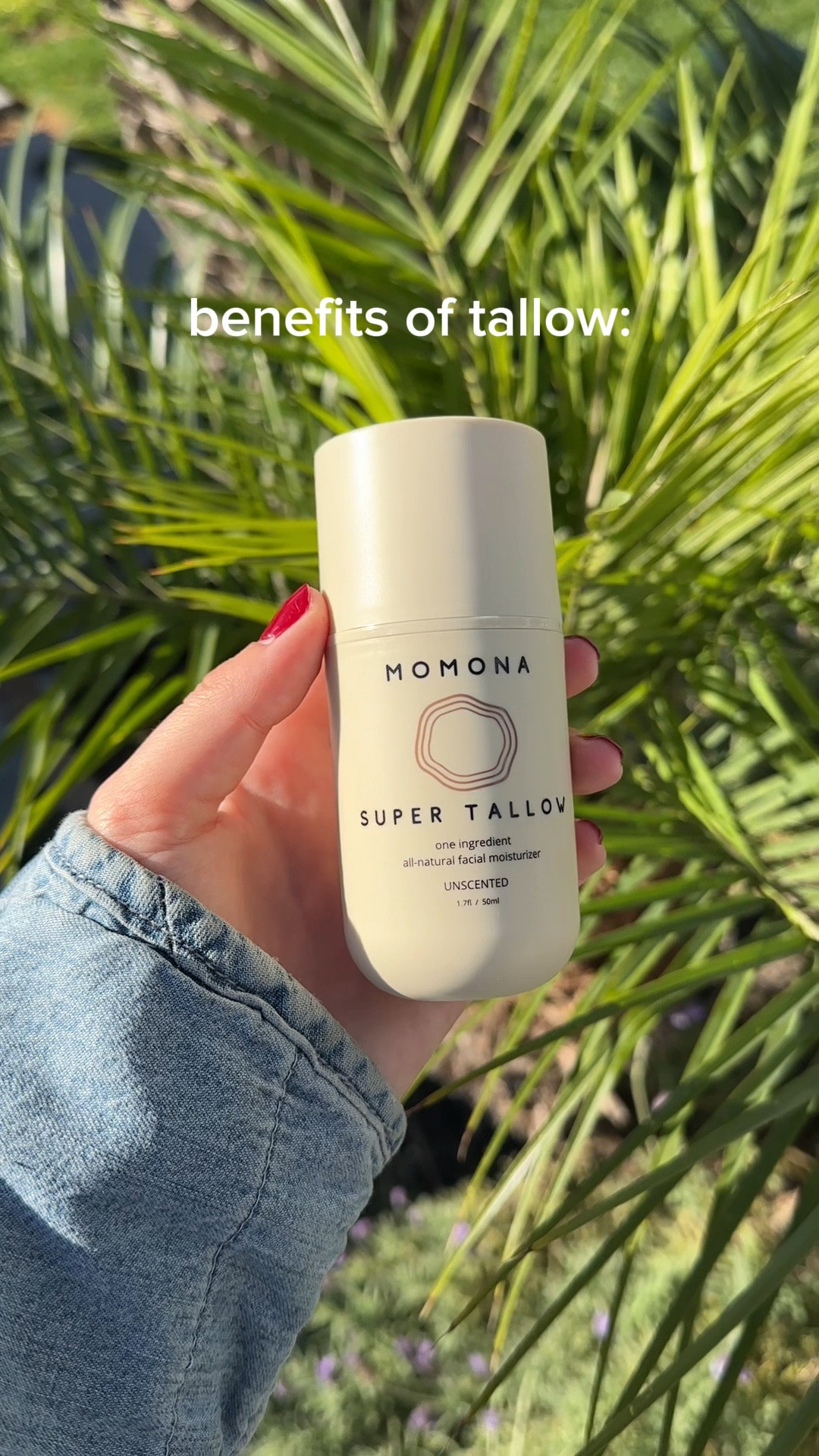 #ad one ingredient ancestral skincare that has been used for thousands of years - momona super tallow #tallowskincare 

#LTKFindsUnder50 #LTKBeauty #LTKWatchNow