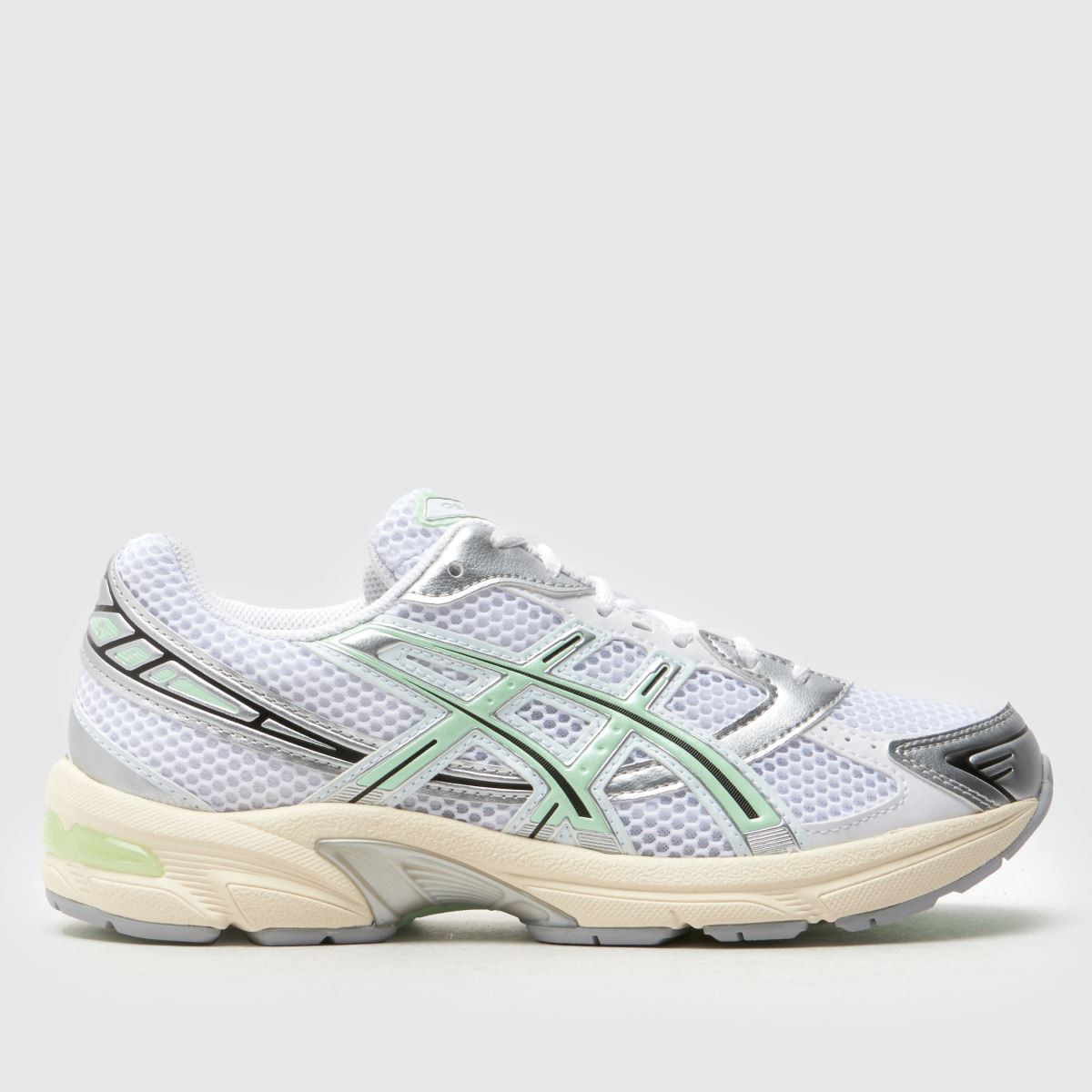 Womens White & Green ASICS GEL-1130 Trainers | schuh | Schuh