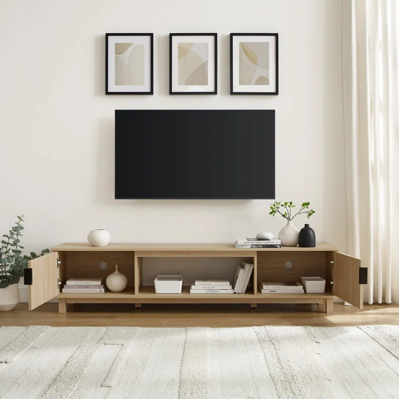 Farmann 2-Door TV Stand | Wayfair North America