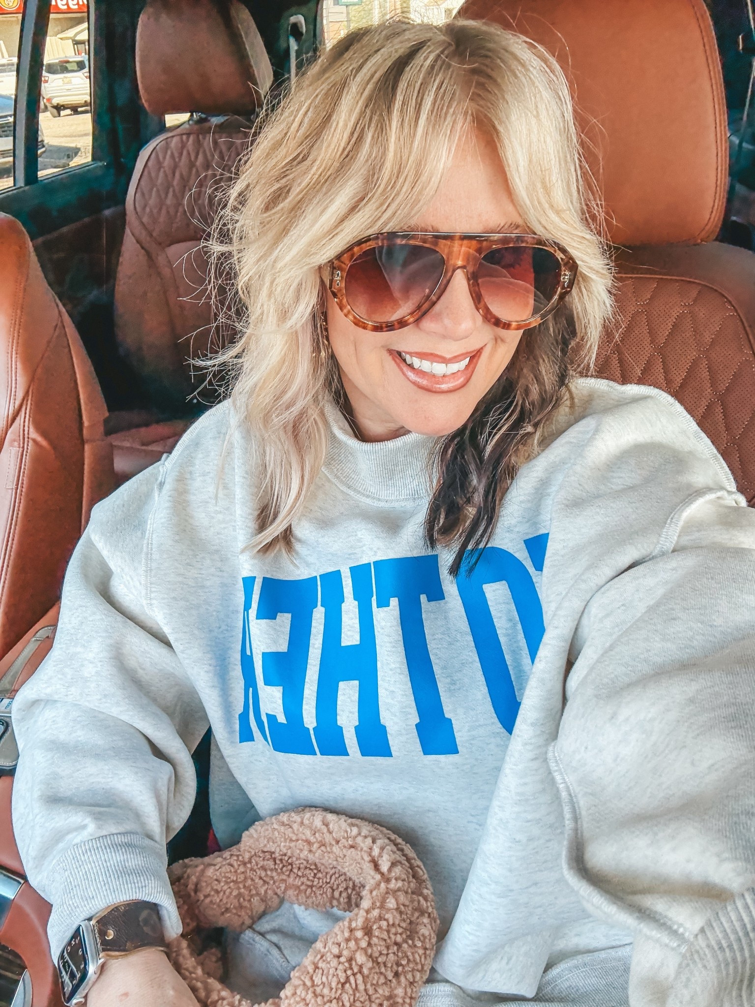 Some of my fav sunglasses and I love a mock neck sweatshirt, so cozy! Linking up some for you guys. This one I have on you have to sign up for restock. It’s so good, and reversible! 👏🏼

#LTKFindsUnder100 #LTKOver40 #LTKStyleTip