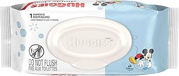 Huggies Simply Clean Unscented Baby Diaper Wipes, 1 Flip-Top Pack (64 Wipes Total), Packaging May... | Amazon (US)