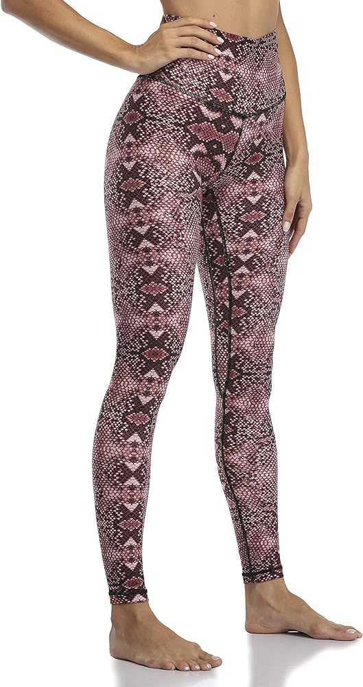 Colorfulkoala Women's High Waisted Pattern Leggings Full-Length Yoga Pants | Amazon (US)