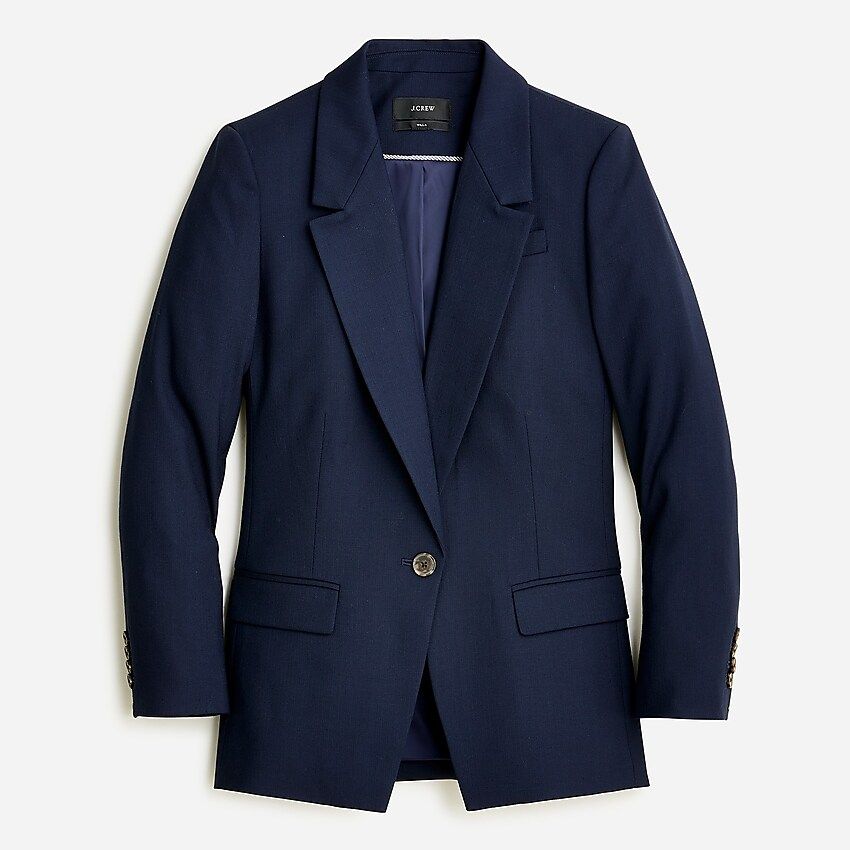 Willa blazer in Italian city wool | J.Crew US