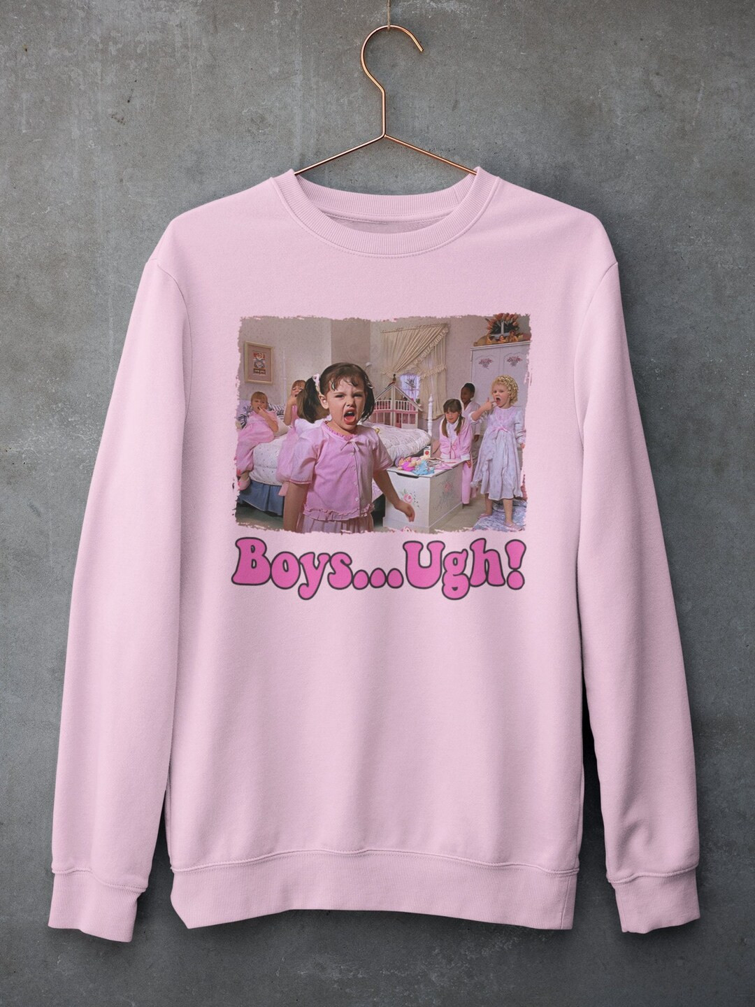 Boys.. Ugh! Sweater, Funny Valentines Day Sweatshirt ,Retro Valentine Shirt, Valentines Gift, 90'... | Etsy (US)