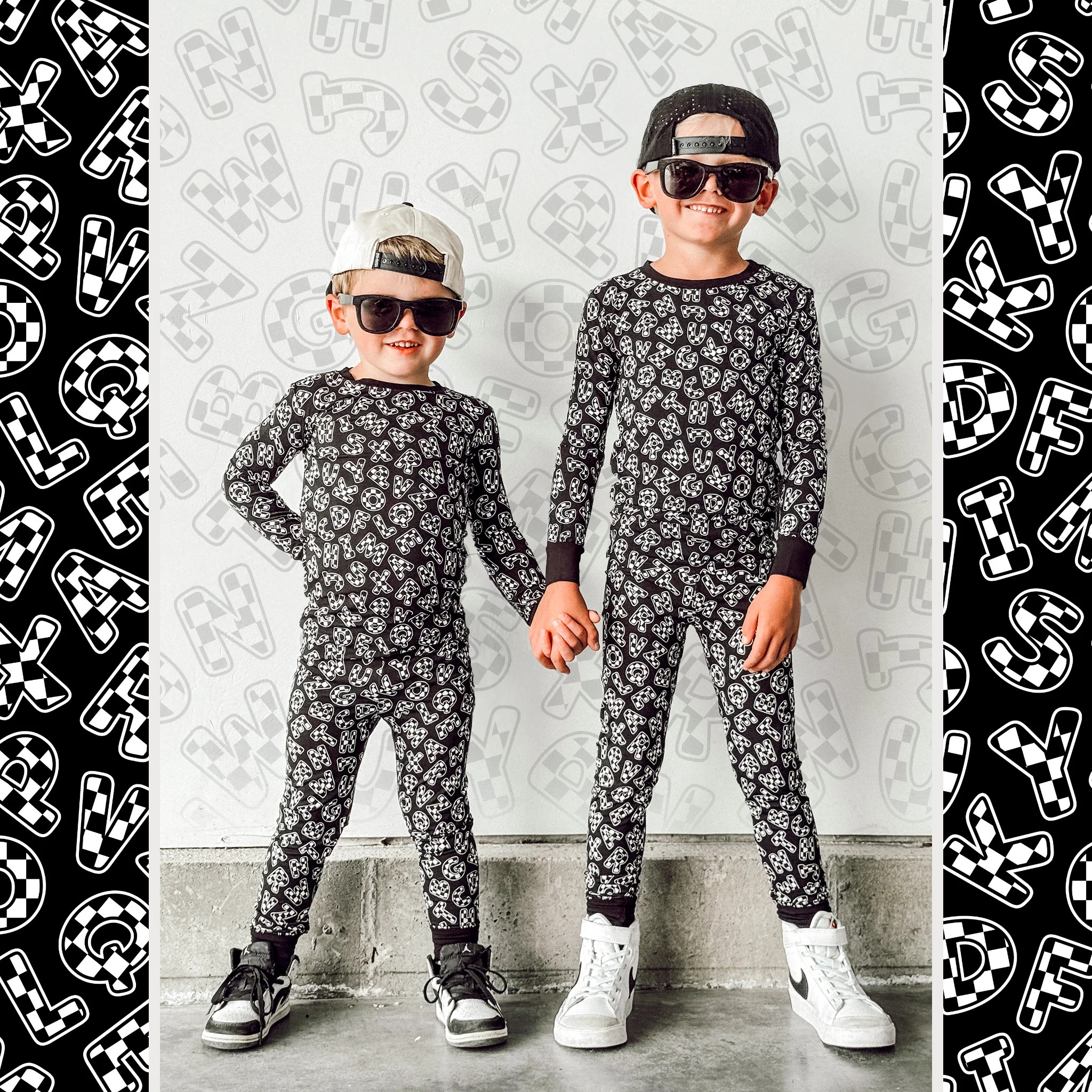 Check List 2 Piece Pajama Set | Fletch