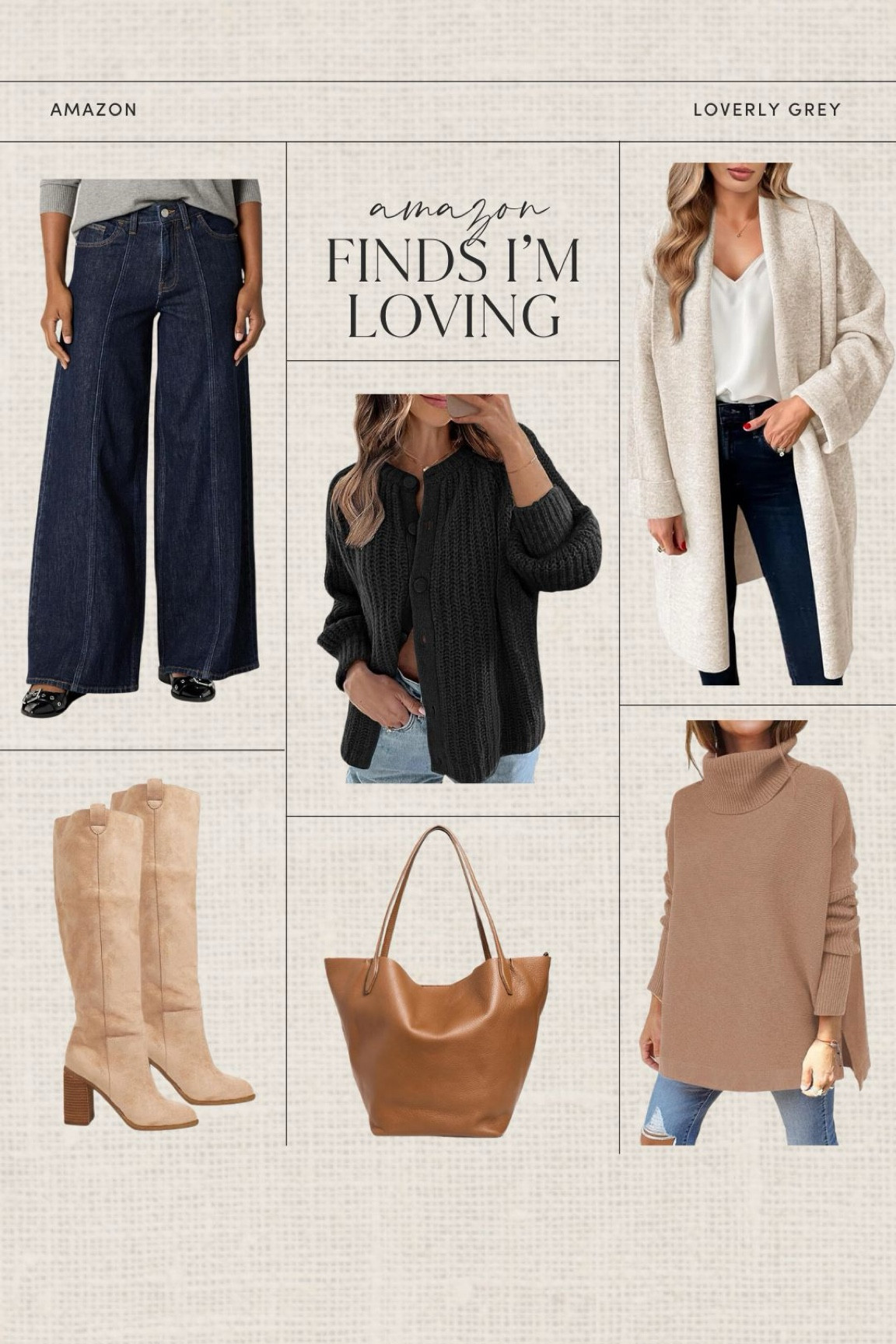 Amazon finds I'm loving! These barrel jeans and knee high boots are great winter staples. Loverly Grey, Amazon finds

#LTKSeasonal #LTKCyberWeek #LTKStyleTip