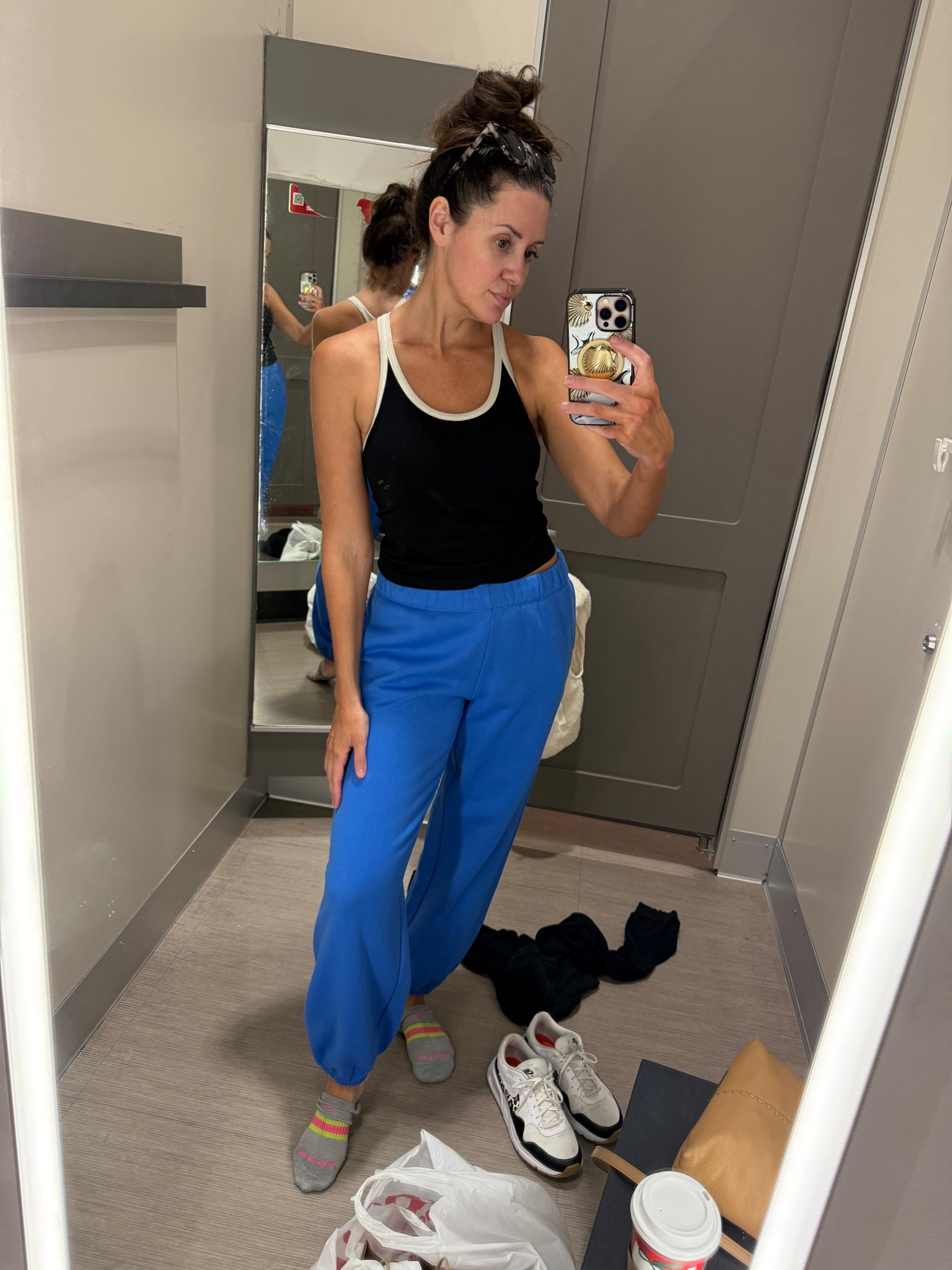 Super soft Joylab bright blue sweatpants 

#LTKActive