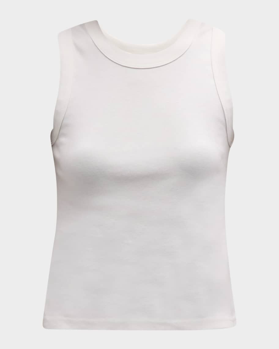 A.L.C. Hadley Classic Cotton Tank Top | Neiman Marcus