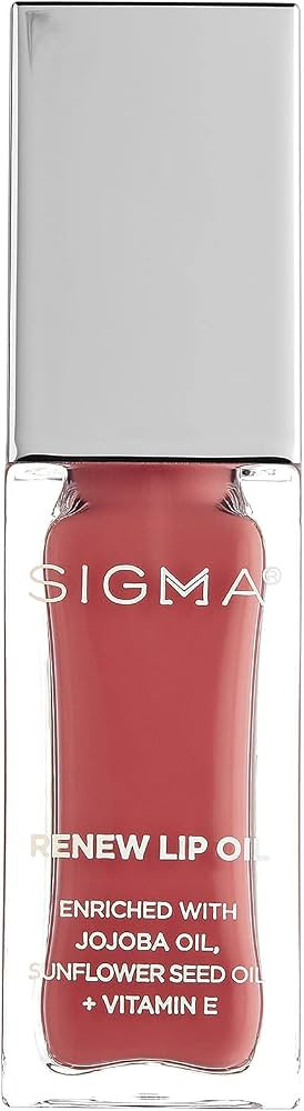 Sigma Beauty Renew Lip Oil – Tinted Lip Oil with Luxurious High-Shine Color and Long Lasting Hy... | Amazon (US)