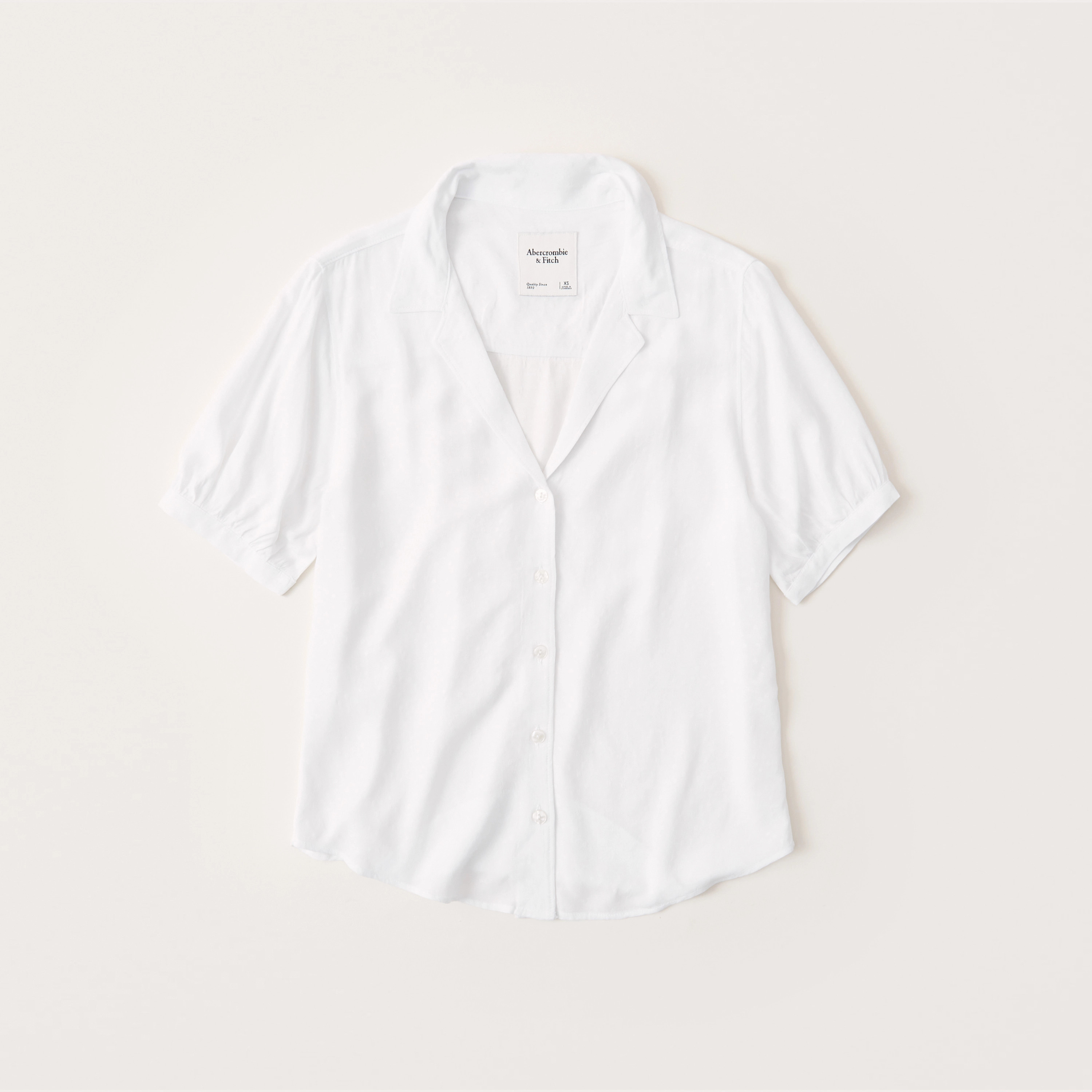 Puff Sleeve Shirt | Abercrombie & Fitch (US)