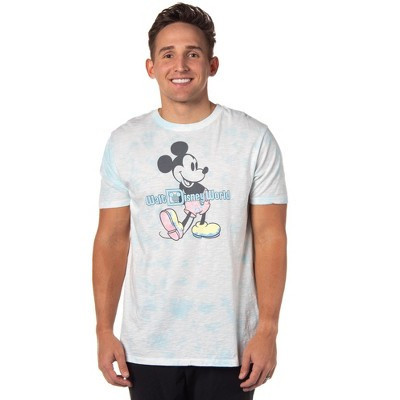 Disney Men's Walt Disney World Mickey Mouse Classic Pose Tie-Dye T-Shirt, M | Target