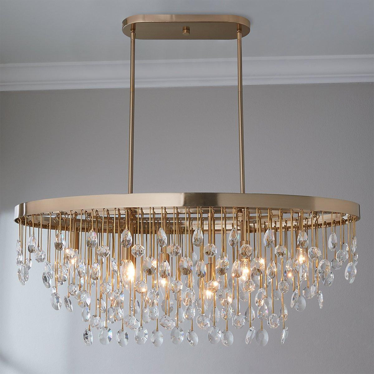 Crystal Springs Island Chandelier | Shades of Light