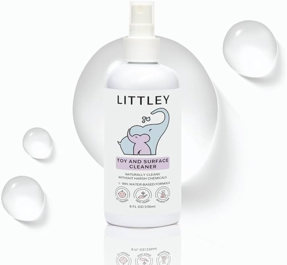Littley Toy & Surface Cleaner with Hypochlorous Acid, Fragrance-Free, Made Without Ammonia, Bleac... | Amazon (US)