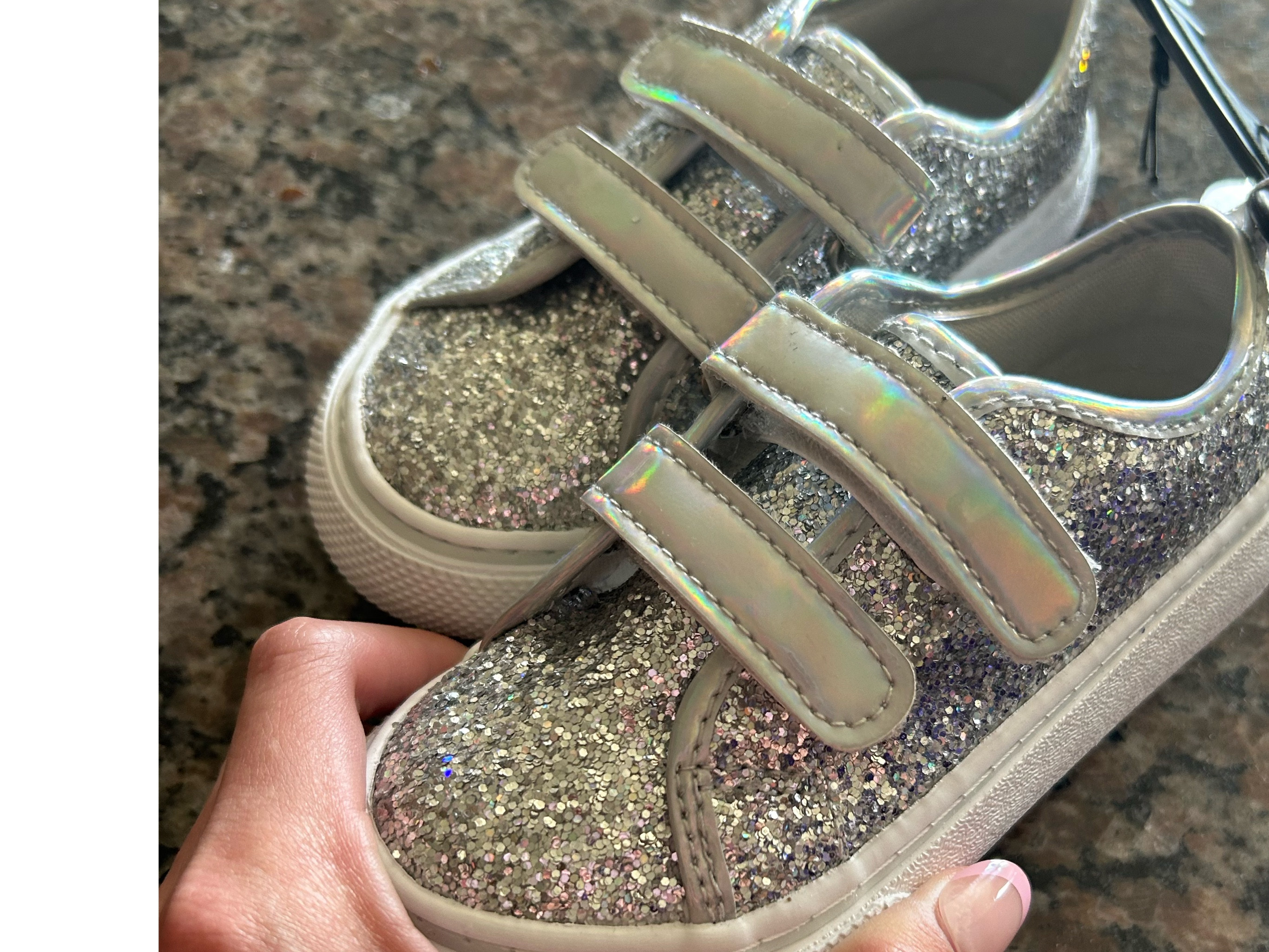 Grabbed these glitter toddler sneakers for Madeline for the fall. Only $13! 

#LTKKids #LTKShoeCrush #LTKBaby
