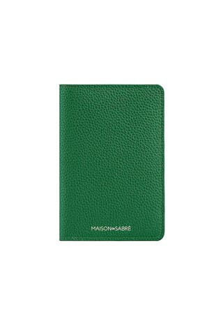 MAISON de SABRÉ The Passport Holder in Green | FWRD 