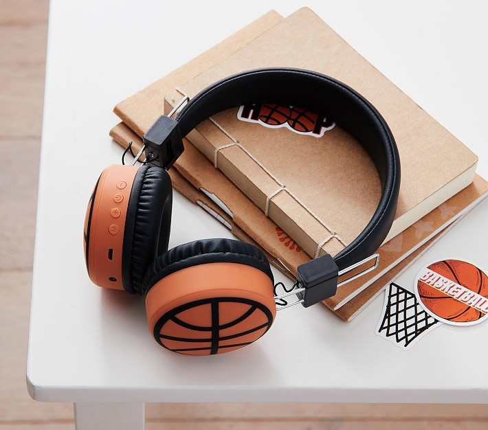 Wireless Bluetooth® Basketball Headphones | Pottery Barn Kids