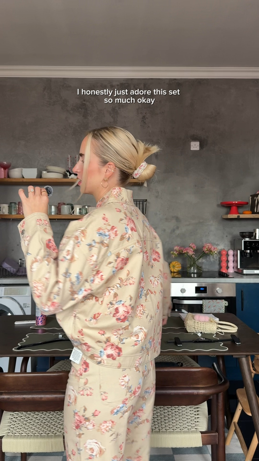 Wearing UK8 in both! I do love a floral matching co ord/set 🫶🏼✨ 

#LTKeurope #LTKautumn #LTKuk