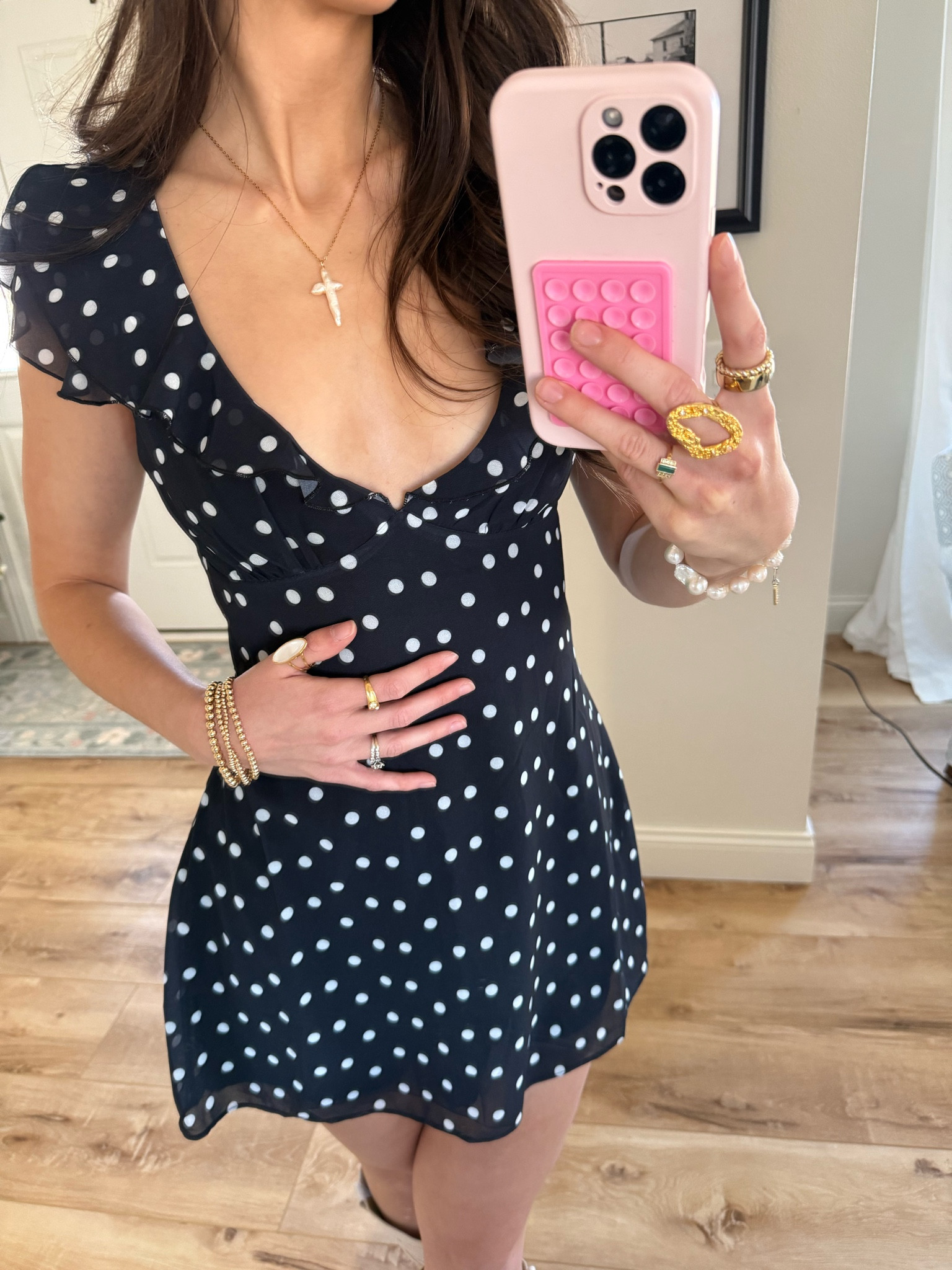 Princess Polly dress, mini dress, LBD, black mini dress, polka dot dresss

#LTKFindsUnder100 #LTKStyleTip