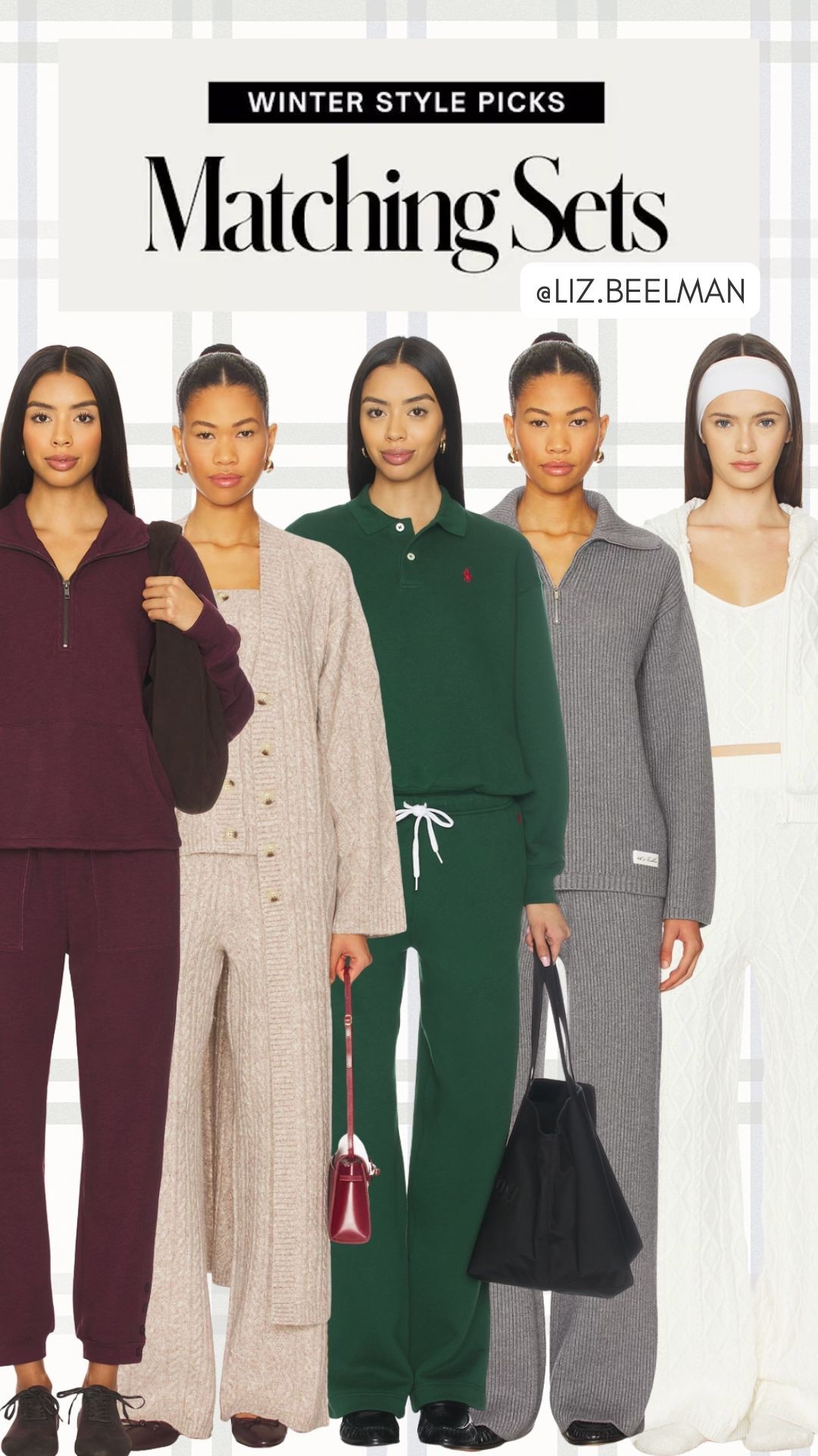 WINTER STYLE MATCHING SETS