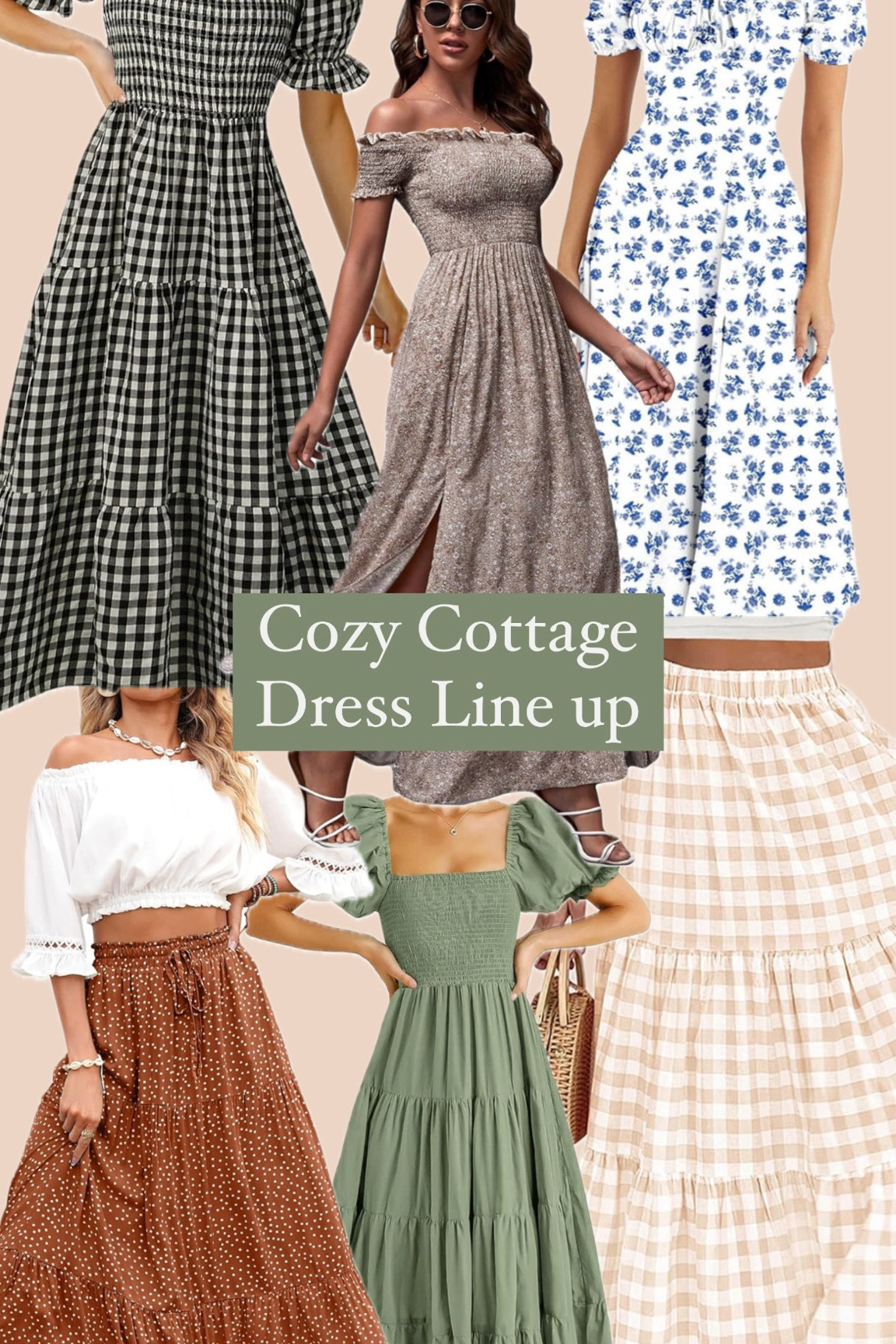 By popular demand, here is a cozy cottage dress line up!