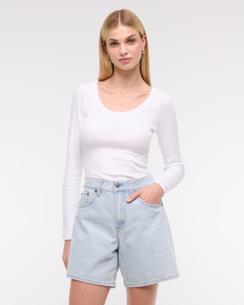 High Rise Loose Short | Abercrombie & Fitch (UK)