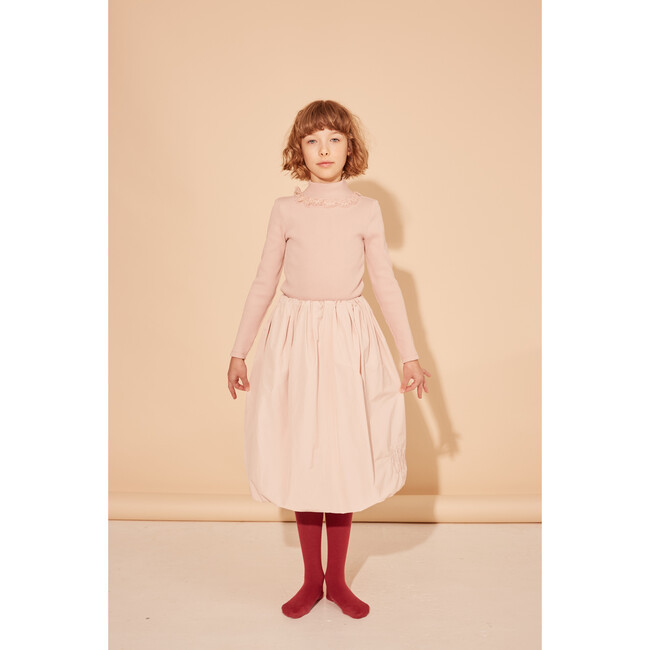 The Devil Is In The Detail Sweater, Cats Tongue Pink | Maisonette