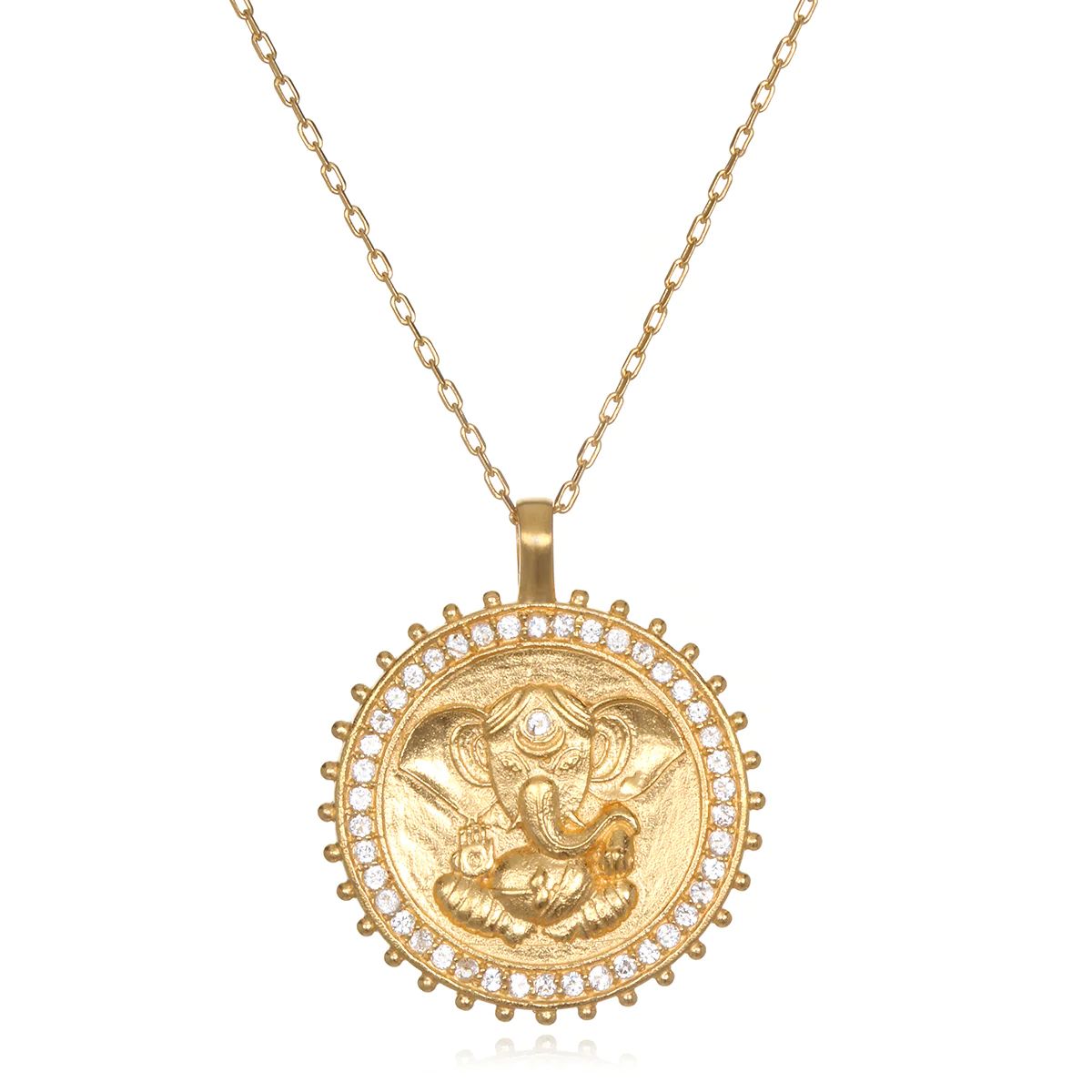 Ganesha Hindu God, Path to Success Necklace | Satya Jewelry