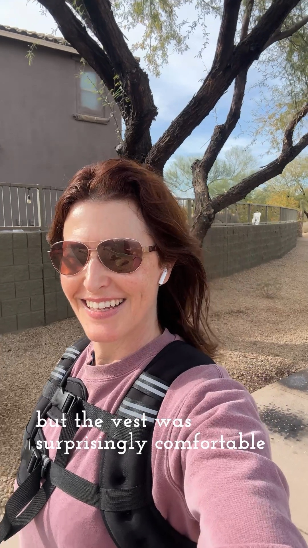 Adding a weighted vest to my walking routine (and maybe even as I’m housecleaning, working out etc…) to help with bone density and building muscle. As a gal in my 50’s who is in the perimenopause stage of life, I’m adding in things like this to help myself be as healthy as possible. #50plus #womenoverfifty #healthyhabits #perimenopause 

#LTKActive #LTKFitness #LTKOver40