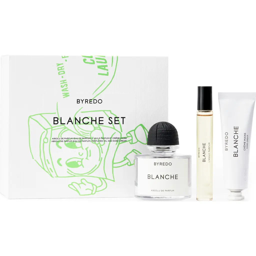 BYREDO Blanche Eau de Parfum Travel Essentials Trio Set $415 Value at Nordstrom | Nordstrom