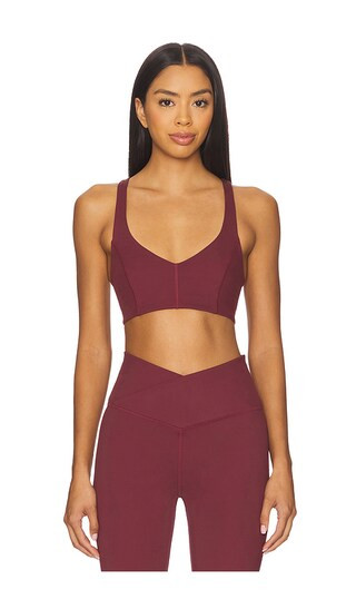FlowWell Lexie Sports Bra in Port Royale | Revolve Clothing (Global)