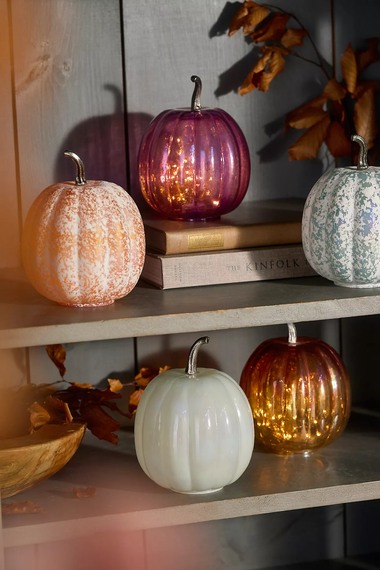 Glass Pumpkin, 6” | Anthropologie (US)