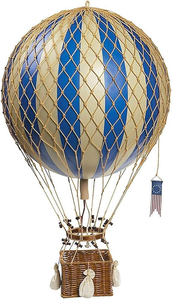 Authentic Models, Royal Aero Air Balloon, Hanging Home Decor - 22 Inch Height, Historic Hot Air B... | Amazon (US)