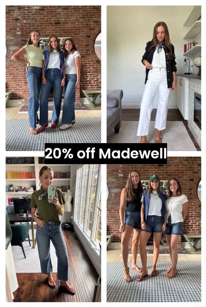 20% off @Madewell with code LTK! Some of my favorite jeans and purses I’ve worn year round are included! Get your true size, I’m in a 26!

#LTKxMadewell