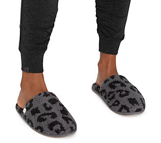 Barefoot Dreams CozyChic Barefoot In The Wild Slippers | QVC