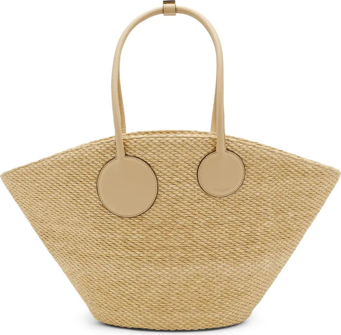 Jayleen Woven Raffia Tote | Nordstrom
