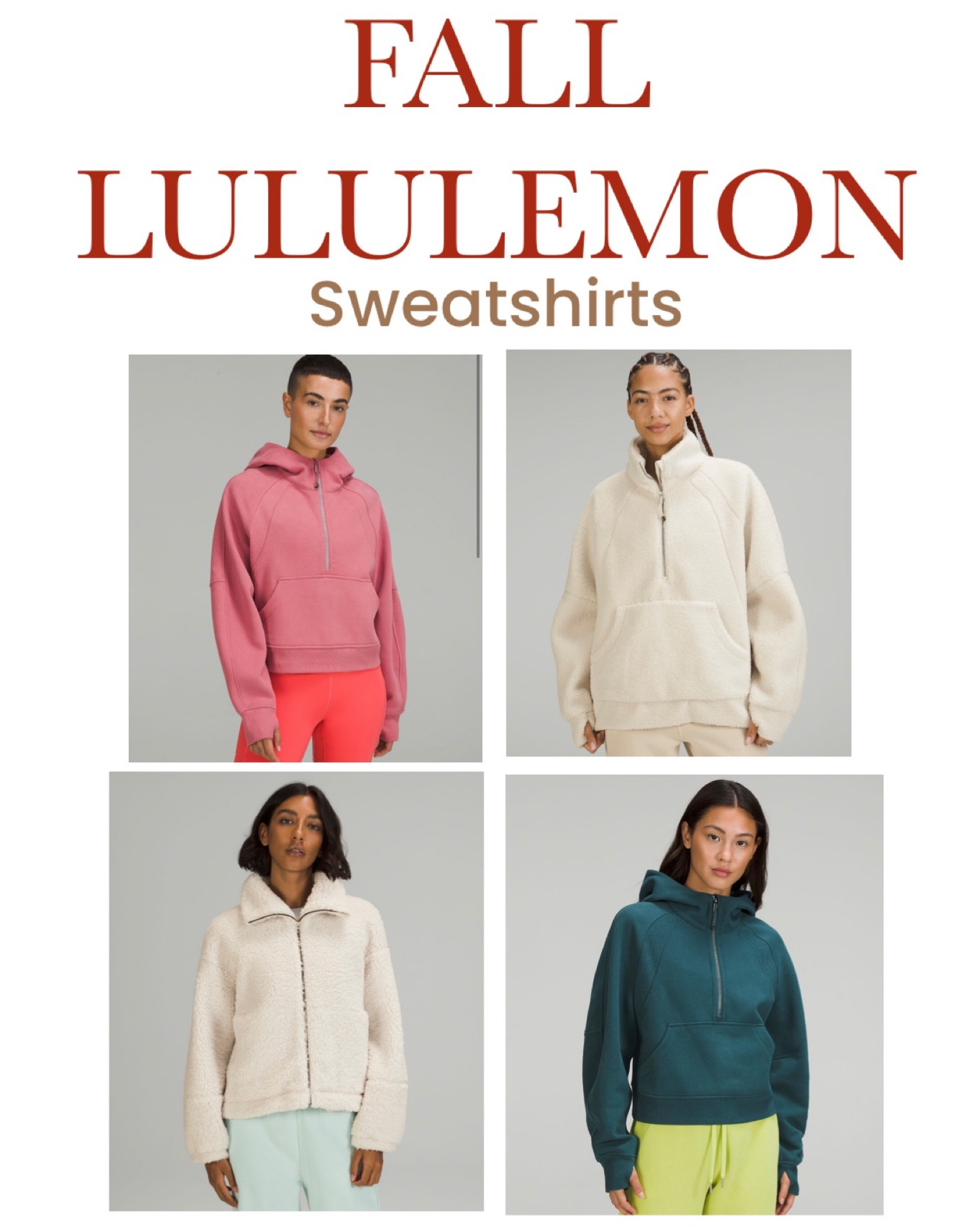 ESSENTIAL FALL HOODIES & JACKETS @ LULULEMON

#LTKU #LTKSeasonal #LTKstyletip