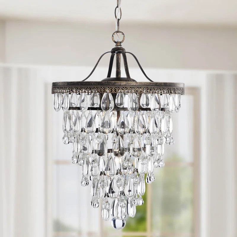 Victoire 4 - Light Dimmable Tiered Chandelier | Wayfair North America