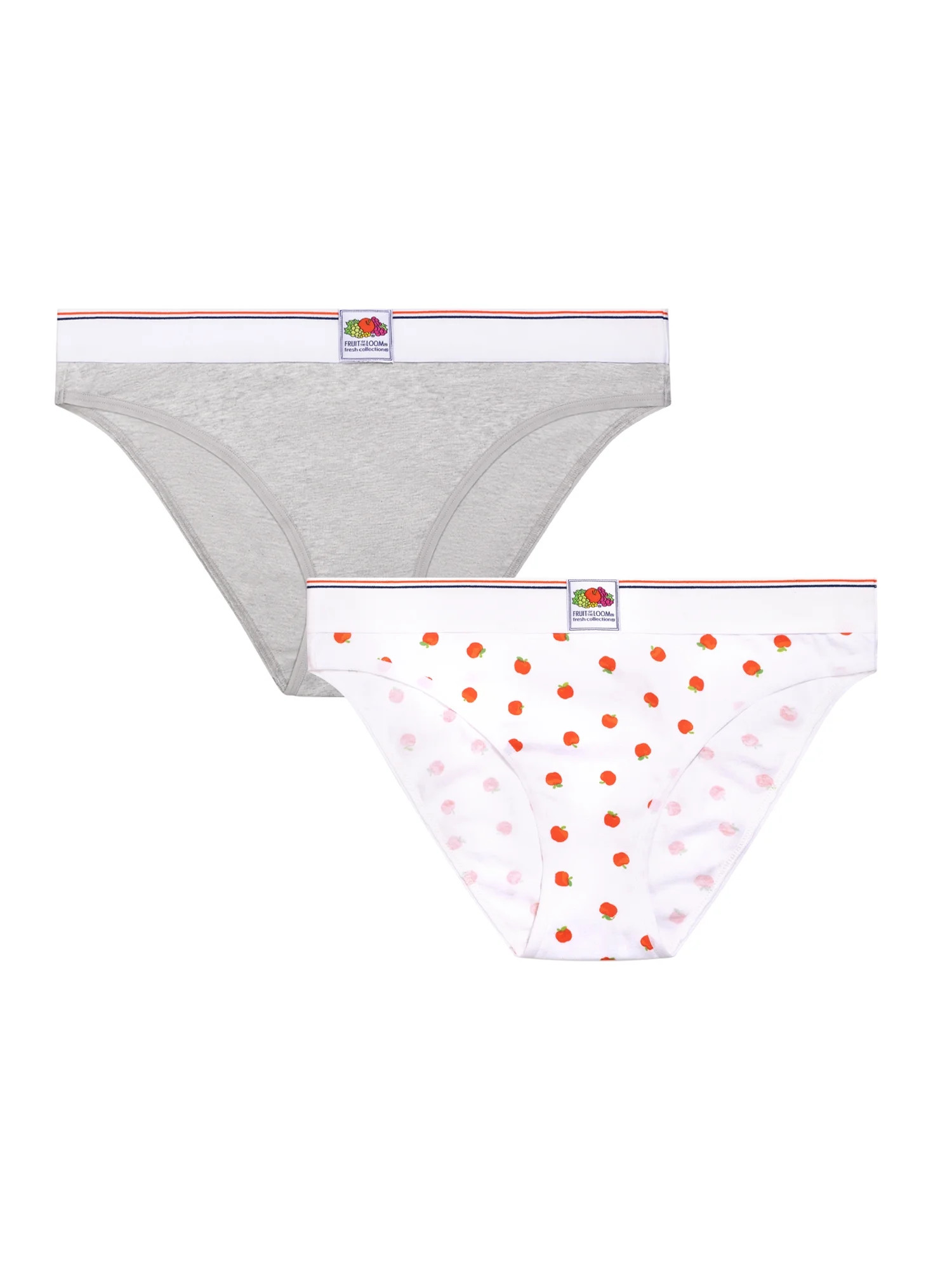 fresh collection® by Fruit of the Loom® cotton bikini underwear 2-pack | Walmart (US)