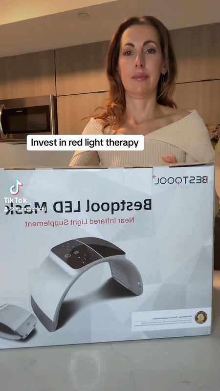 Why you should invest in red light therapy. So many benefits including reducing inflammation, hair growth, increases collagen production, tightens skin, speeds healing…the list goes on. Hopefully it clears my double chin 😅 You want to make sure you get a device with at least 600nm & 850 near infrared. The one I have also has blue, green, yellow, orange, purple lights - which all have their own unique benefits. I specifically got this design as it folds so it’s easy to store but mainly because I can use it on my body not just my face!

red light therapy benefits, red light therapy at home, led light therapy, self care, wellness, beauty routine, anti aging, anti aging tips, glowing skin, skincare tips, dermatitis, Amazon finds

#LTKover40 #LTKbeauty Mother’s Day gift idea 

#LTKVideo #LTKBeauty #LTKGiftGuide