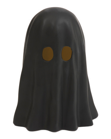 10.5In Led Ceramic Ghost | TJ Maxx